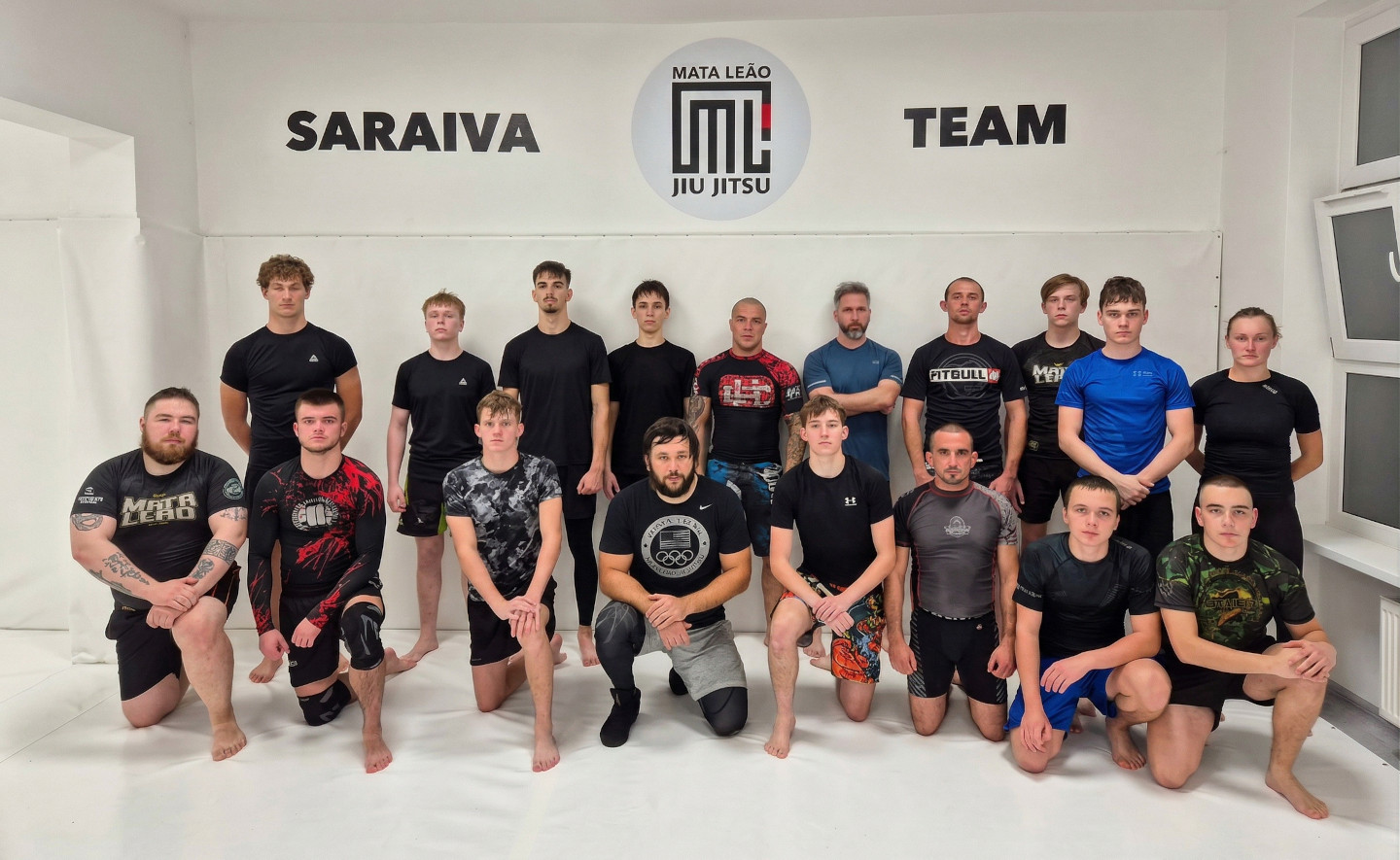 Trening zapasów na sali Mata Leao Toruń